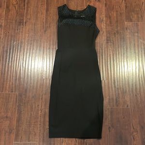 Banana Republic x Roland Mouret black dress Size 2